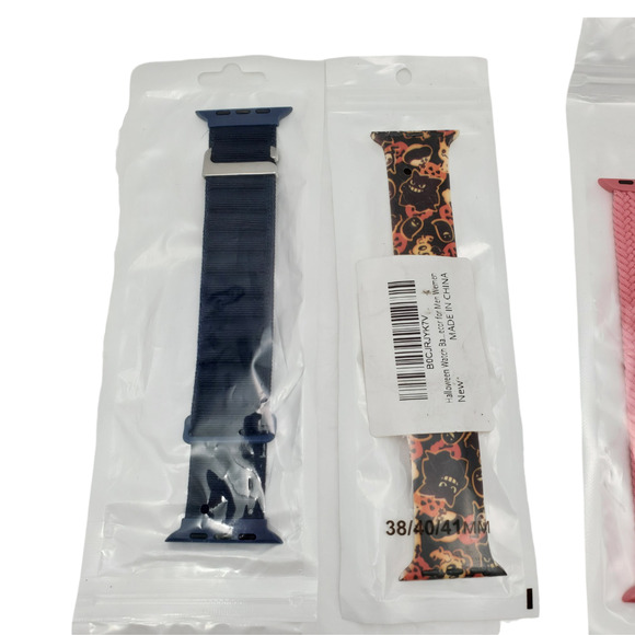 Lot of 9 Sport Watch Bands 38/40/41 mm Variety Mixed - Picture 7 of 9